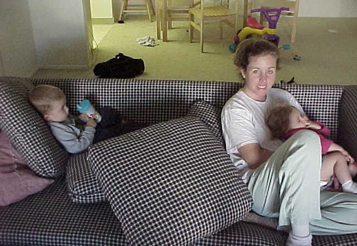 mommy and her kids