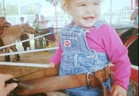 abigail at the pumpkin patch