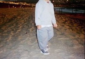 jj at the beach