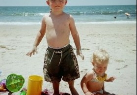 kids at torrance beach