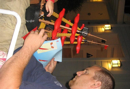 ...still building at 8:29pm... a dad's work is never finished...