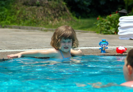 pooling around