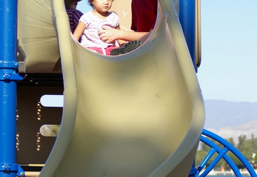 kids slidin