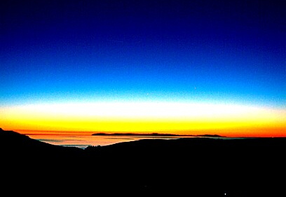 sunset laguna