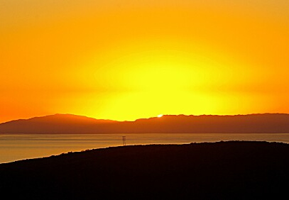 sunset laguna
