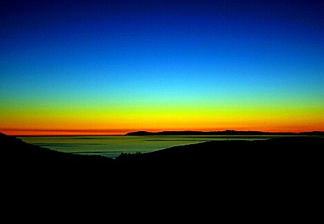 sunset laguna