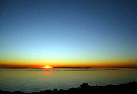 sunset laguna