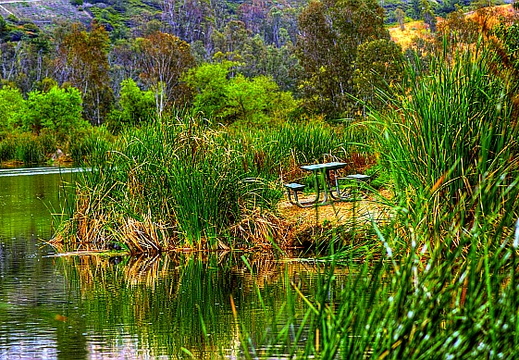 laguna niguel lake (hdr)