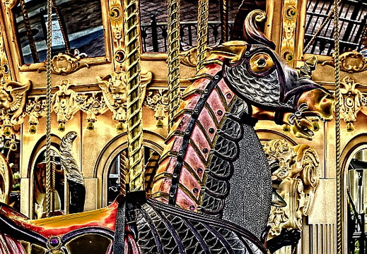 carousel (+ solarize filter)