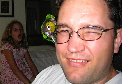 guaco exploring my face