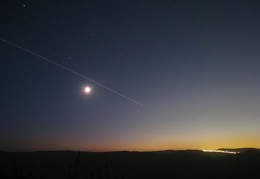laguna canyon and toll road and plane