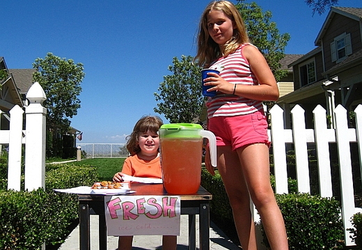 lemonade salesgirls