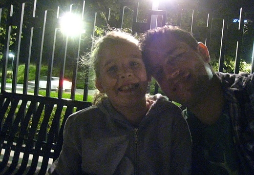 at the park