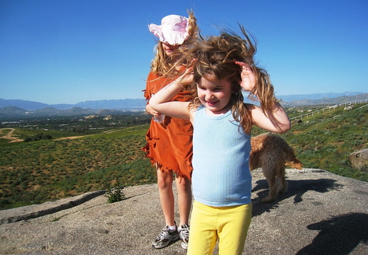 windy hike