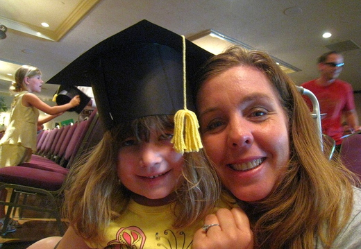 hannah kindergarten graduation