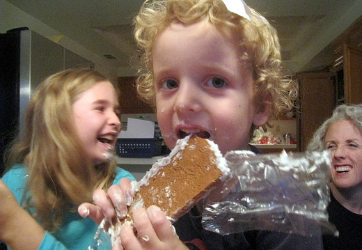 gingerbread house eaters