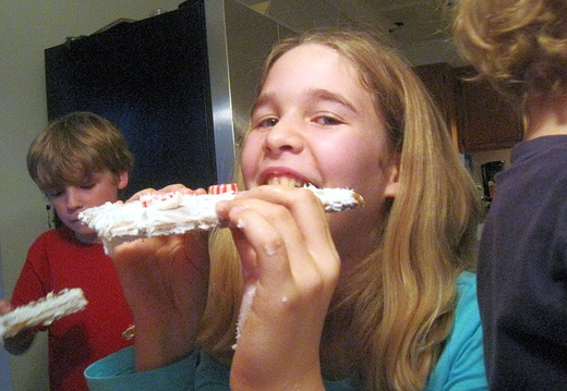 gingerbread house eater
