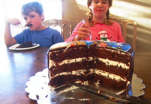 big bday cake!