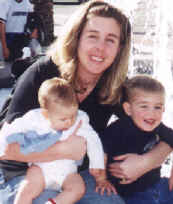 kim and the kids