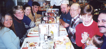 dinner at the steak n shake