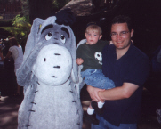 photo op with eeyore